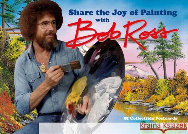 Share the Joy of Painting with Bob Ross: 35 Postcards Bob Ross 9780789346438 Rizzoli International Publications
