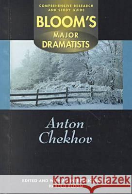 Anton Chekhov Harold Bloom 9780791052433 Chelsea House Publications