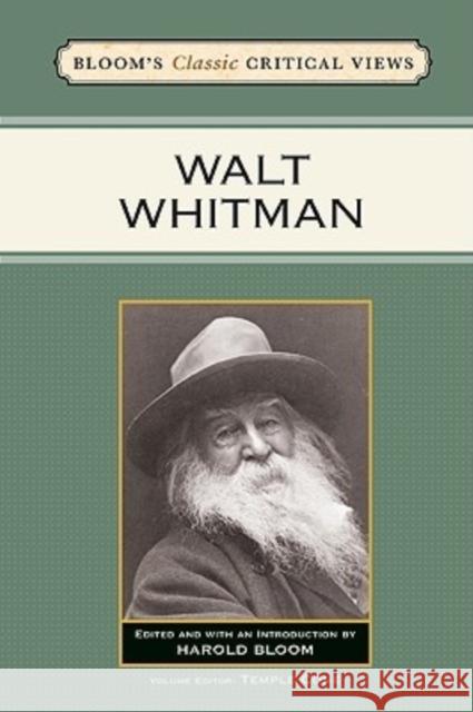 Walt Whitman Harold Bloom 9780791095553 Chelsea House Publishers