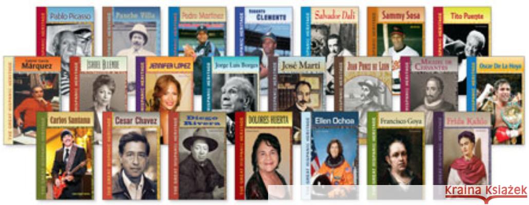 The Great Hispanic Heritage Set  9780791098592 Chelsea House Publications