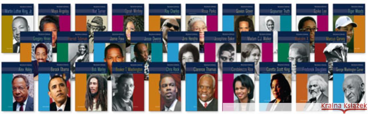 Black Americans of Achievement, Legacy Edition Set Chelsea House Publishers 9780791098875 Chelsea House Publications