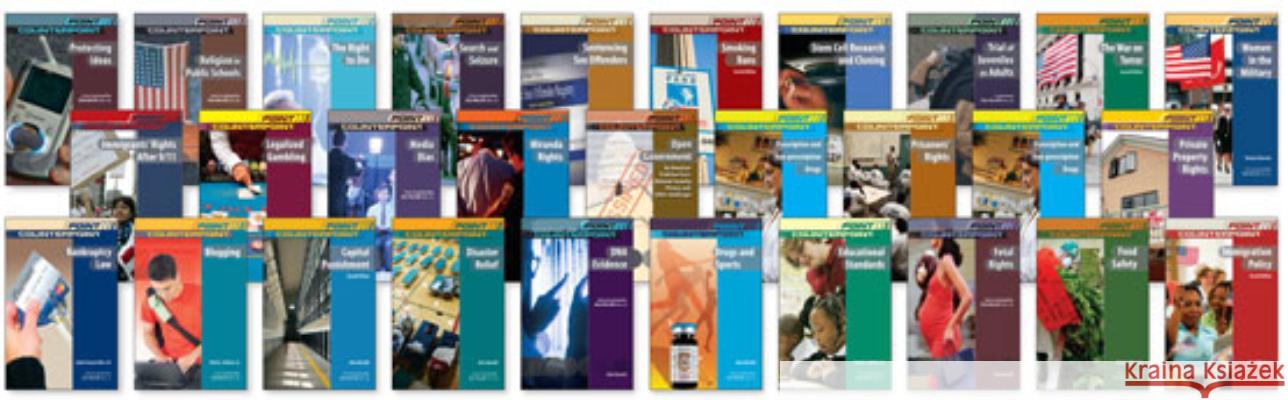 Point/Counterpoint Set, 42-Volumes Various 9780791099063 Chelsea House Publications