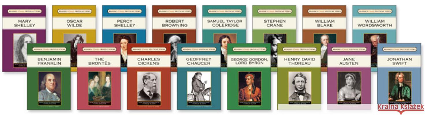 Bloom's Classic Critical Views Set Harold Bloom 9780791099209 Chelsea House Publications