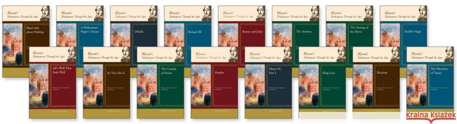 Bloom's Shakespeare Through the Ages Set, 21-Volumes Harold Bloom Harold Bloom 9780791099254 Chelsea House Publications