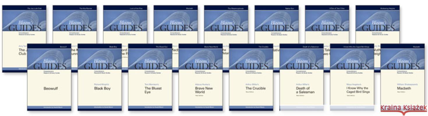 Bloom's Guides Set Harold Bloom 9780791099537 Chelsea House Publications