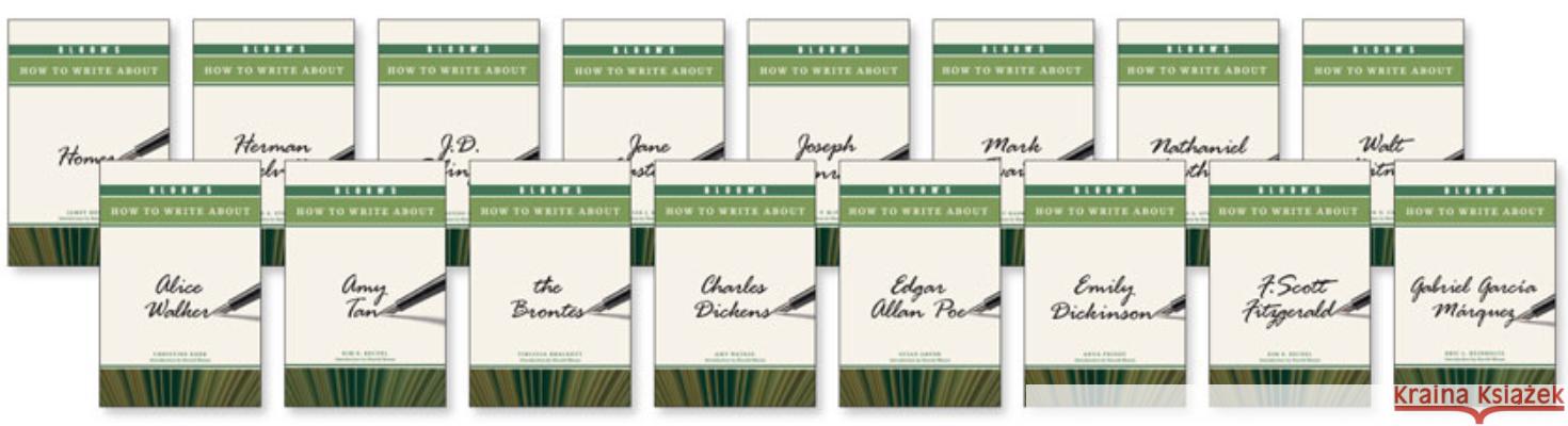 Bloom's How to Write About Set Various 9780791099568 Chelsea House Publications