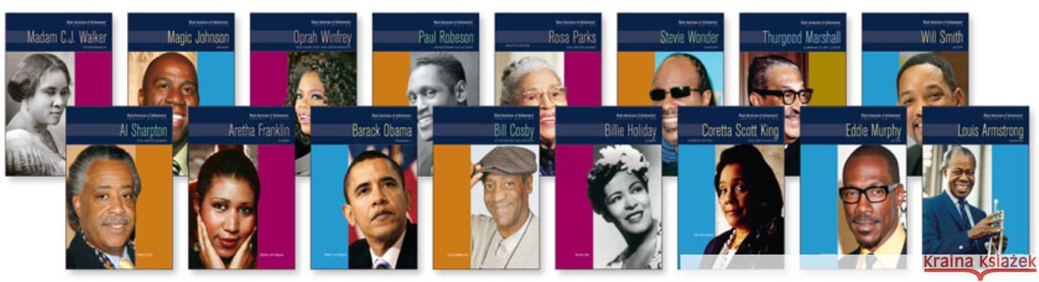 Black Americans of Achievement : Legacy Edition Set Various 9780791099605 Chelsea House Publications