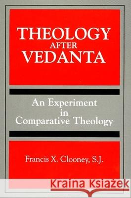 Theology After Vedanta: An Experiment in Comparative Theology Francis Xavier Clooney 9780791413661 State University of New York Press