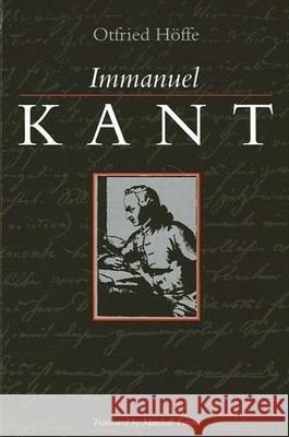 Immanuel Kant Otfried Hoffe Marshall Farrier 9780791420942 State University of New York Press
