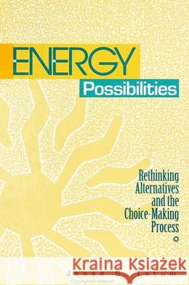 Energy Possibilities: Rethinking Alternatives and the Choice-Making Process Tatum, Jesse S. 9780791425961 State University of New York Press