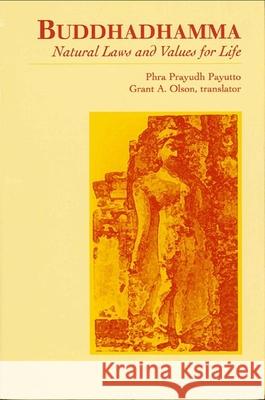 Buddhadhamma: Natural Laws and Values for Life Phra Prayudh Payutto Grant A. Olson 9780791426326 State University of New York Press