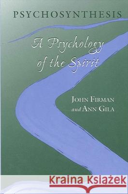 Psychosynthesis: A Psychology of the Spirit John Firman Ann Gila 9780791455340 State University of New York Press
