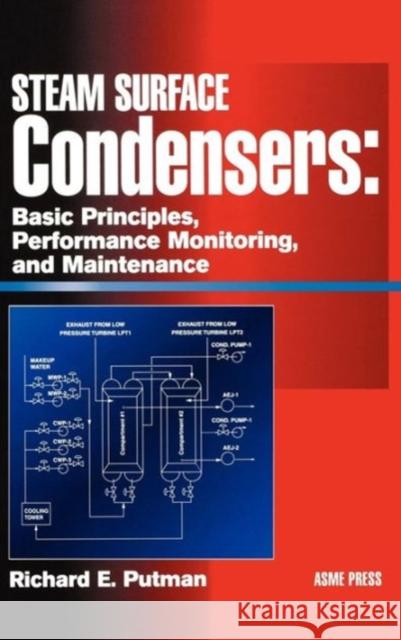 Steam Surface Condensers: Basic Principles, Performance Monitoring, and Maintenance Putman, Richard E. 9780791801512 American Society of Mechanical Engineers