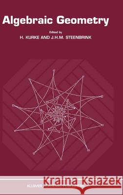 Algebraic Geometry: Proceedings of the Conference at Berlin 9-15 March 1988 Kurke, H. 9780792309345 Kluwer Academic Publishers