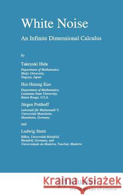 White Noise: An Infinite Dimensional Calculus Hida, Takeyuki 9780792322337 Springer