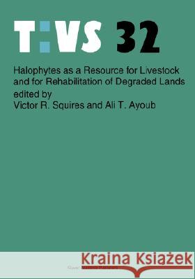 Halophytes as a Resource for Livestock and for Rehabilitation of Degraded Lands Squires, V. 9780792326649 Kluwer Academic Publishers