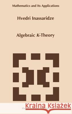 Algebraic K-Theory H. Inassaridze Hvedri Inassaridze 9780792331858 Springer