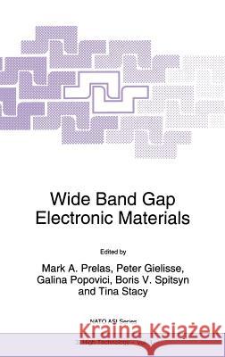 Wide Band Gap Electronic Materials M. a. Prelas P. Gielisse G. Popovici 9780792334057 Springer