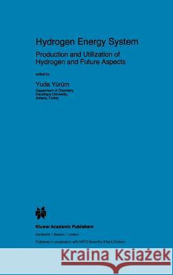 Hydrogen Energy System: Production and Utilization of Hydrogen and Future Aspects Yürüm, Yuda 9780792336013 Springer