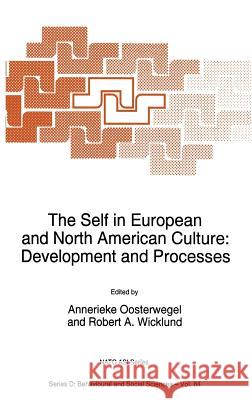 The Self in European and North American Culture: Development and Processes Oosterwegel, J. H. 9780792336723 Kluwer Academic Publishers