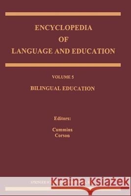 Bilingual Education  9780792349327 Kluwer Academic Publishers