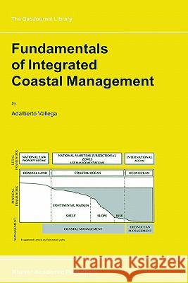 Fundamentals of Integrated Coastal Management Adalberto Vallega A. Vallega 9780792358756 Kluwer Academic Publishers