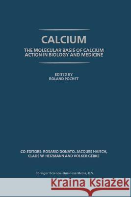 Calcium: The Molecular Basis of Calcium Action in Biology and Medicine Pochet, R. 9780792364221