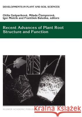 Recent Advances of Plant Root Structure and Function: Proceedings of the 5th International Symposium on Structure and Function of Roots Gasparíková, Otília 9780792366584 Kluwer Academic Publishers