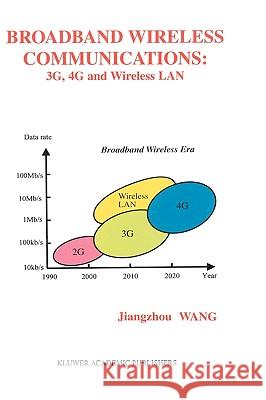 Broadband Wireless Communications: 3g, 4g and Wireless LAN Jiangzhou Wang 9780792373919 Kluwer Academic Publishers