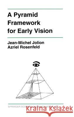 A Pyramid Framework for Early Vision: Multiresolutional Computer Vision  9780792394020 Kluwer Academic Publishers