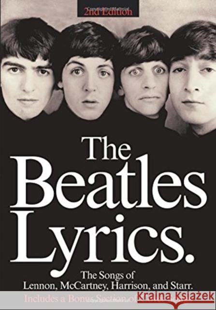 The Beatles Lyrics - 2nd Edition Beatles 9780793515370