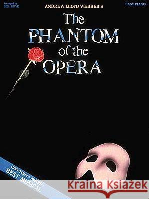 Phantom of the Opera Andrew Lloyd Webber 9780793526994 Hal Leonard Publishing Corporation