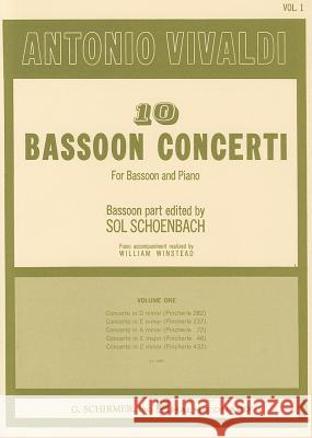 10 Bassoon Concerti, Vol. 1  9780793552696 Hal Leonard Corporation