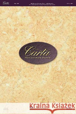 Carta Manuscript Paper No. 23 - Professional Hal Leonard Publishing Corporation 9780793557882 Hal Leonard Publishing Corporation