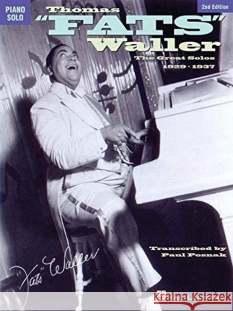 Fats Waller Great Solos 1929-41  9780793572793 Hal Leonard Corporation