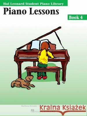 Piano Lessons, Book 4 And Jeff Schroedl Blake Barbara Kreader Fred Kern 9780793576906 Hal Leonard Publishing Corporation