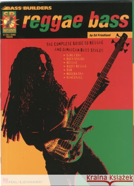 Reggae Bass Ed Friedland 9780793579945 Hal Leonard Corporation