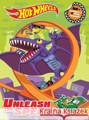 Hot Wheels: Unleash the Speed!: Panorama Sticker Book Editors of Studio Fun International 9780794451059 Studio Fun International