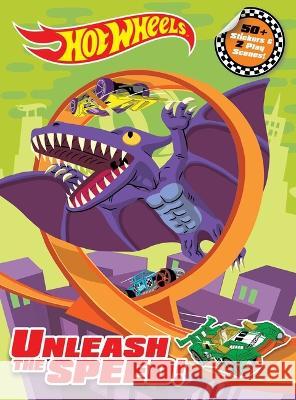 Hot Wheels: Unleash the Speed!: Panorama Sticker Book Editors of Studio Fun International 9780794451059