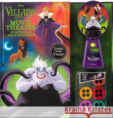 Disney Villains: Movie Theater Storybook & Movie Projector Dienesa Le 9780794452148