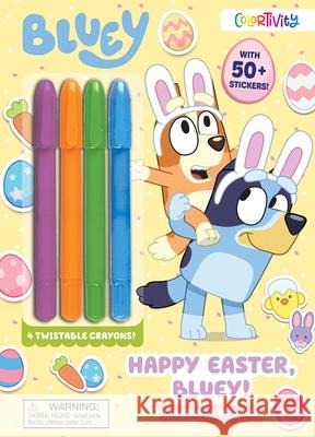 Bluey Colortivity: Happy Easter, Bluey! Editors of Studio Fun International 9780794452698 Studio Fun International