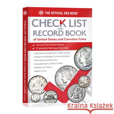 Coin Checklist and Record Book Whitman Publishing 9780794849047