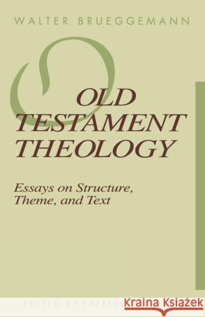 Old Testament Theology Brueggemann, Walter 9780800625375 Augsburg Fortress Publishers