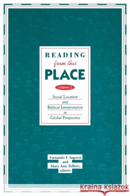 Reading from This Place Vol. 2 Segovia, Fernando F. 9780800629496