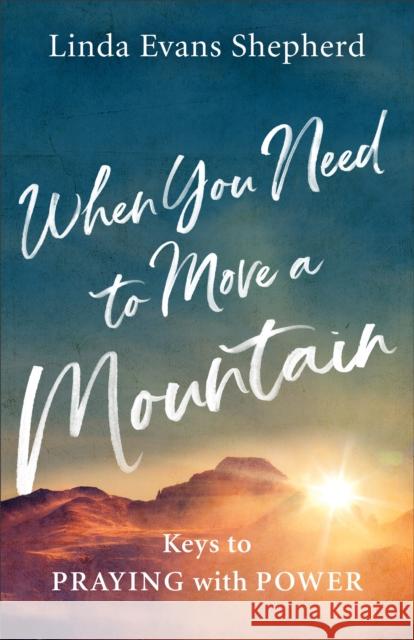 When You Need to Move a Mountain: Keys to Praying with Power Linda Evans Shepherd 9780800723903