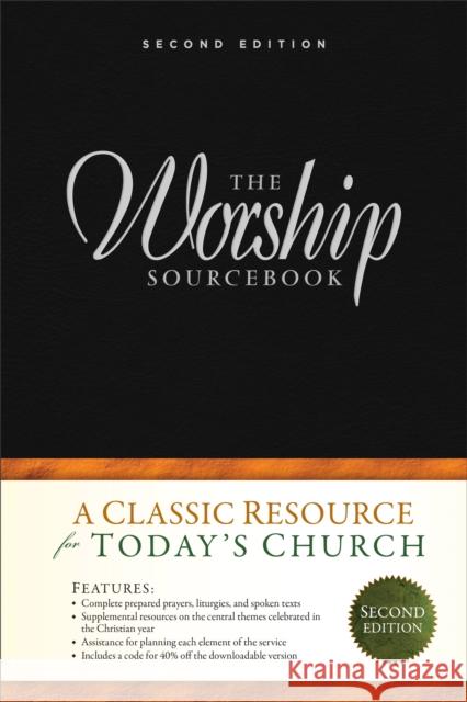 The Worship Sourcebook Emily Brink John D. Witvliet 9780801015915 Baker Books