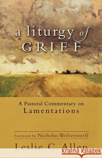 A Liturgy of Grief: A Pastoral Commentary on Lamentations LeslieC Allen 9780801039607 0