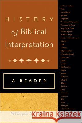 History of Biblical Interpretation: A Reader William Yarchin 9780801039805 Baker Academic