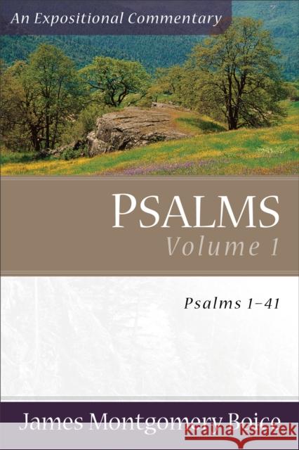 Psalms – Psalms 1–41 James Montgomer Boice 9780801065781