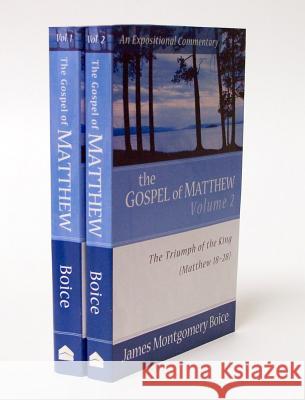 The Gospel of Matthew James Montgomery Boice 9780801066597